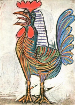 picasso_The_Cock_1938_